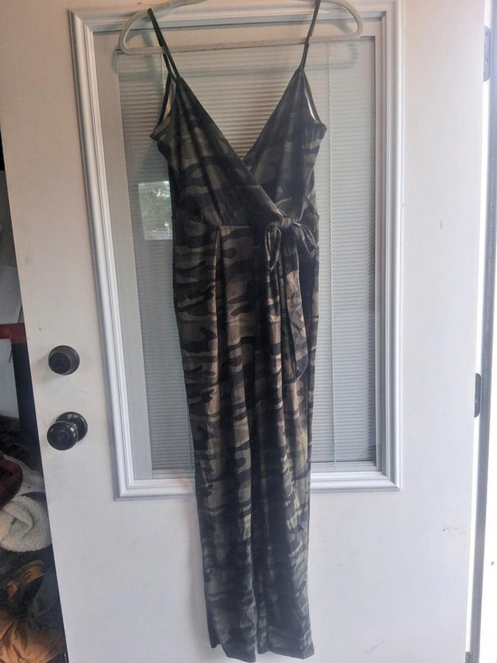 derek heart Camo Pantsuit Size Small Like New
